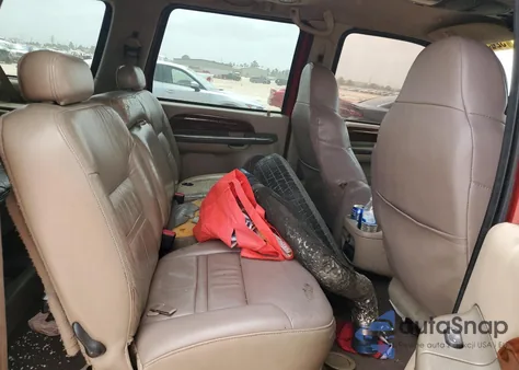 2000 Ford Excursion Limited from USA, damaged, VIN 1FMNU42F9YEE51179